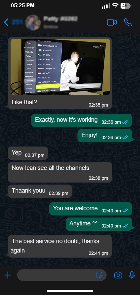 Kemo IPTV Instant Activation Confirmation